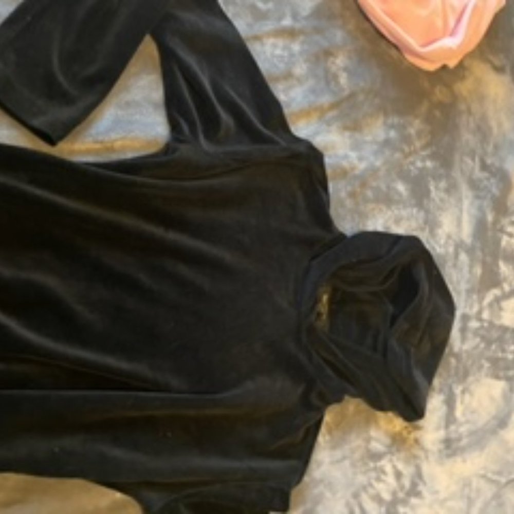Y2K Juicy Couture velour top - Picture 2 of 2